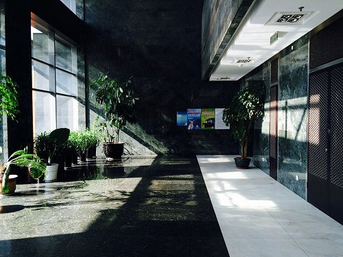 天作国际中心楼梯